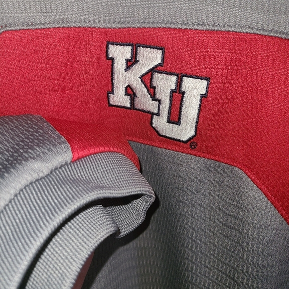 Kansas KU Nike Longsleeve dri fit medium weight xl team authentic - Picture 5 of 5